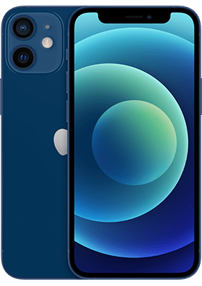Logo-iPhone 12 mini Blue