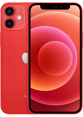 Logo-iPhone 12 mini Red