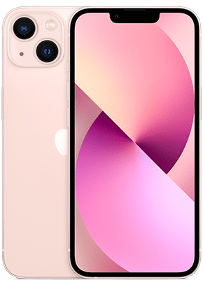 Logo-iPhone 13 Pink