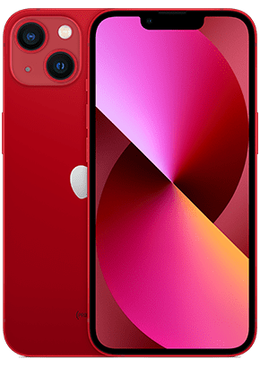 Logo-iPhone 13 Red