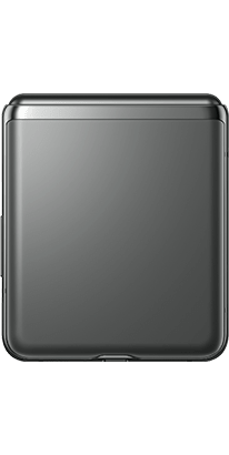 Logo-Galaxy Z Flip3 Back Closed