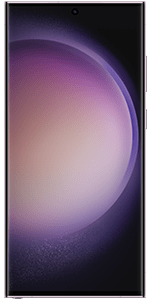 Logo-Galaxy S23 Ultra Lavender Front