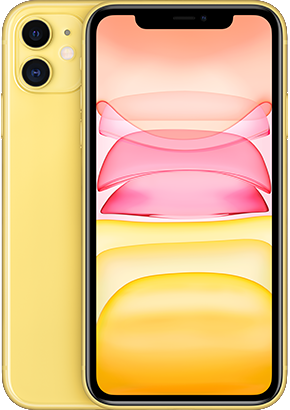 Logo-iPhone 11 Yellow