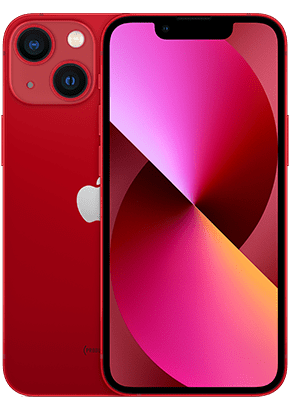 Logo-iPhone 13 mini Red