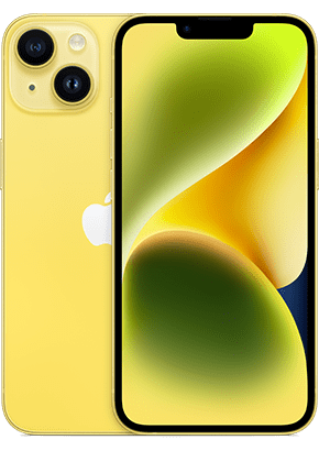 Logo-iPhone 14 Yellow